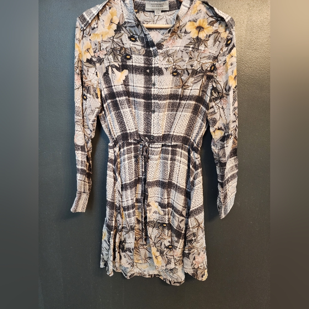 All Saints Floral Patterned Garment